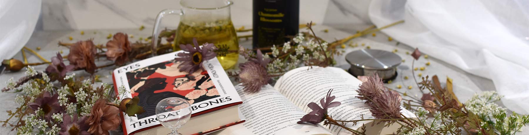Tea & Book Pairing with Orion Books - Eyes, Gut, Throat, Bones