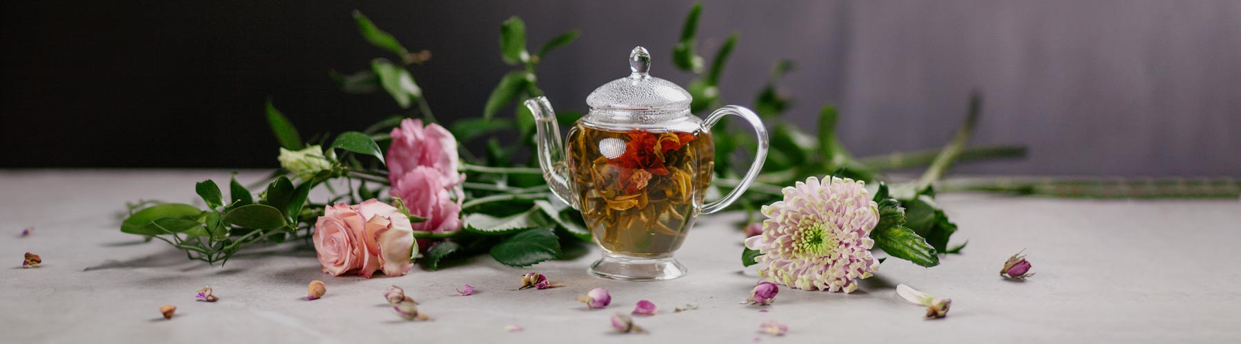 floral tea