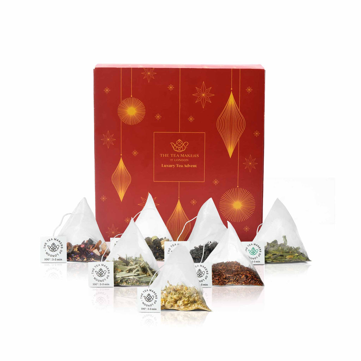 Tea Advent Calendar Luxury Tea Bag Advent Calendar Gift