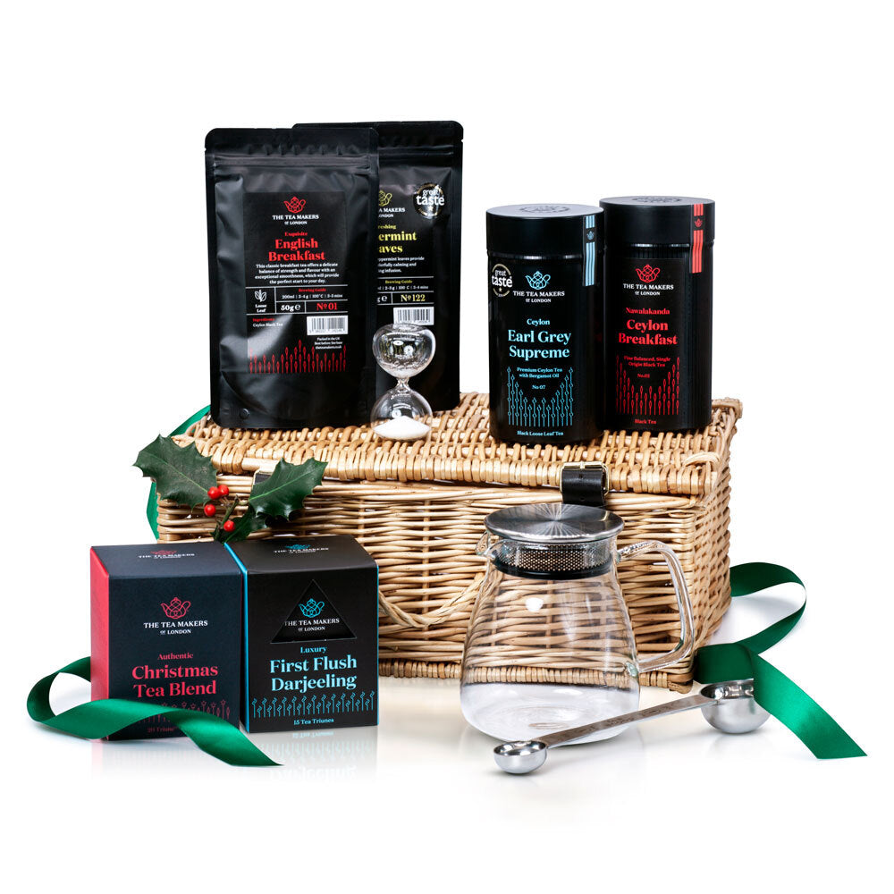 Premium Loose Leaf Tea Christmas Hamper Luxury Tea Gift Hamper