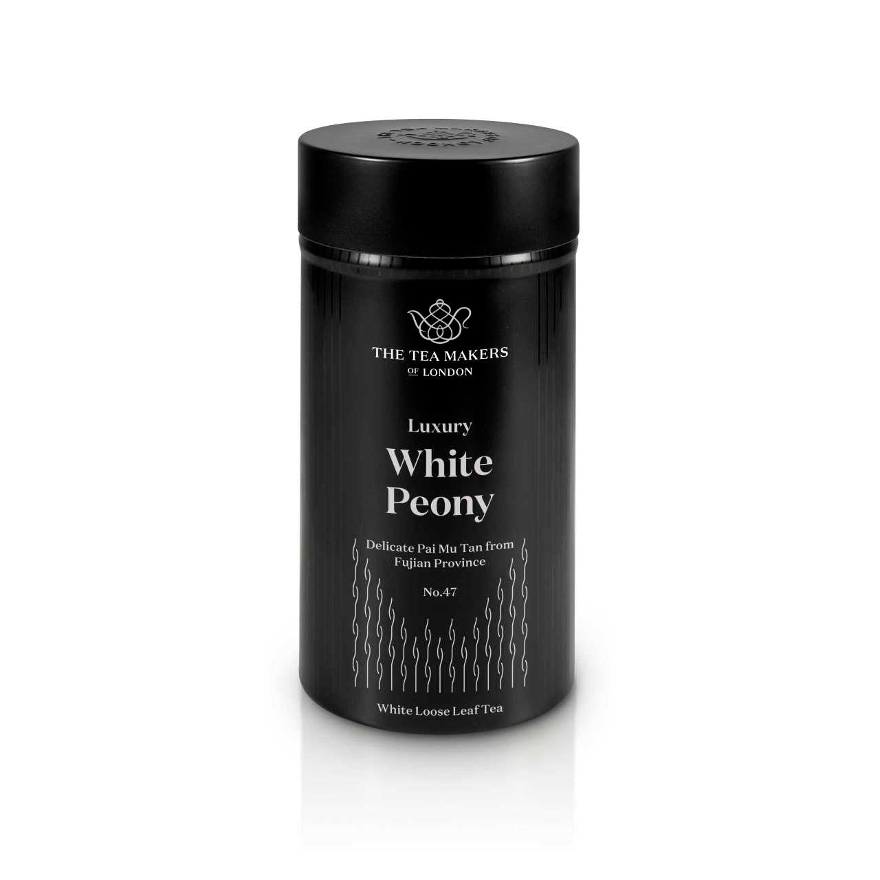 White Peony Loose Leaf Tea Caddy
