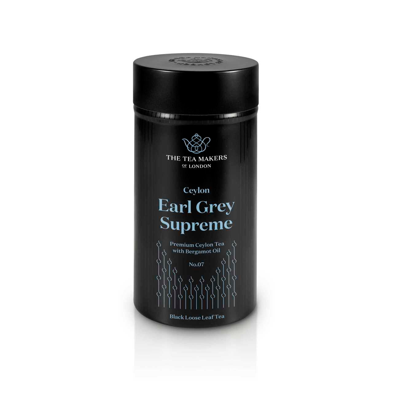 Supreme Earl Grey Loose Leaf Tea Caddy