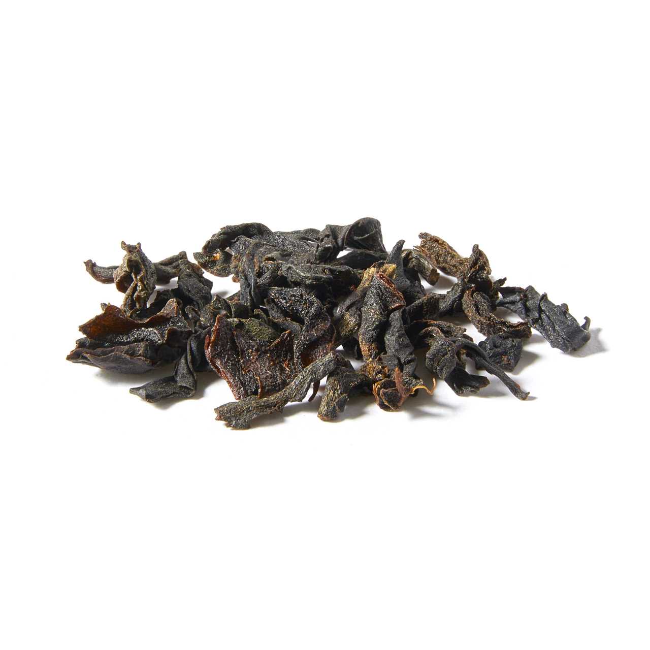 A macro pile of Ceylon Breakfast Loose Leaf tea