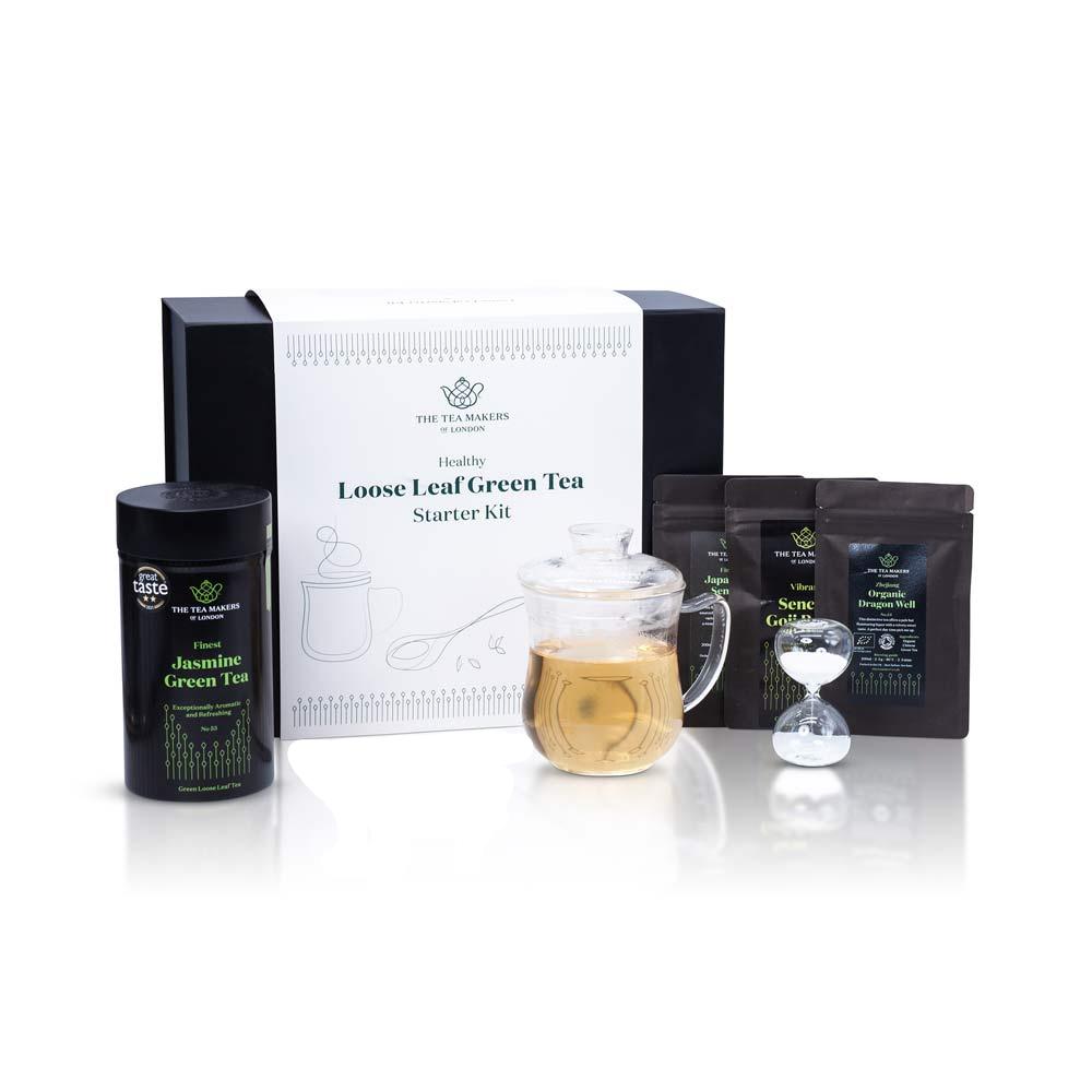 Green Tea Gift Set Premium Loose Leaf Green Tea & Teaware Tea Gifts