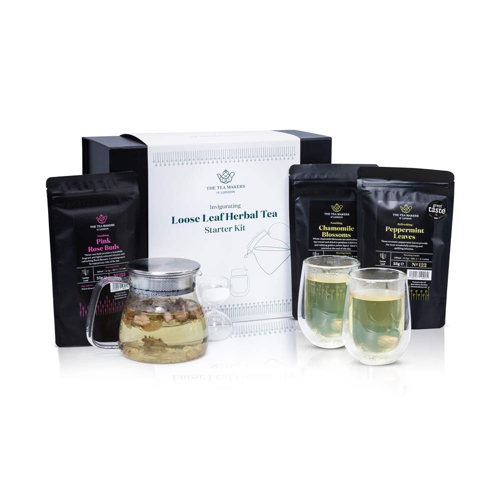 Invigorating Herbal Tea Starter Kit