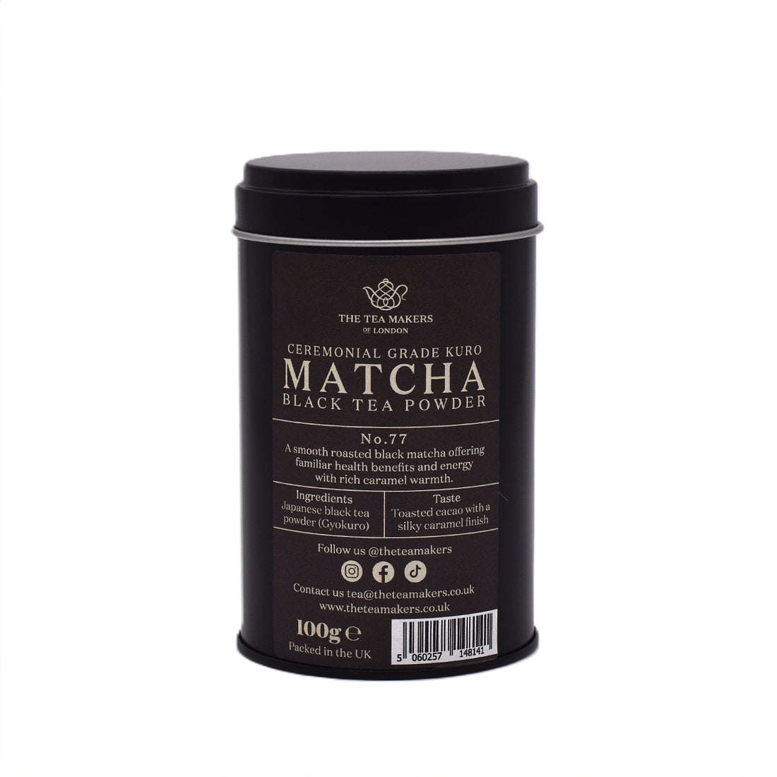 Ceremonial Kuro Matcha | Shade-Grown Japanese Black Tea Powder