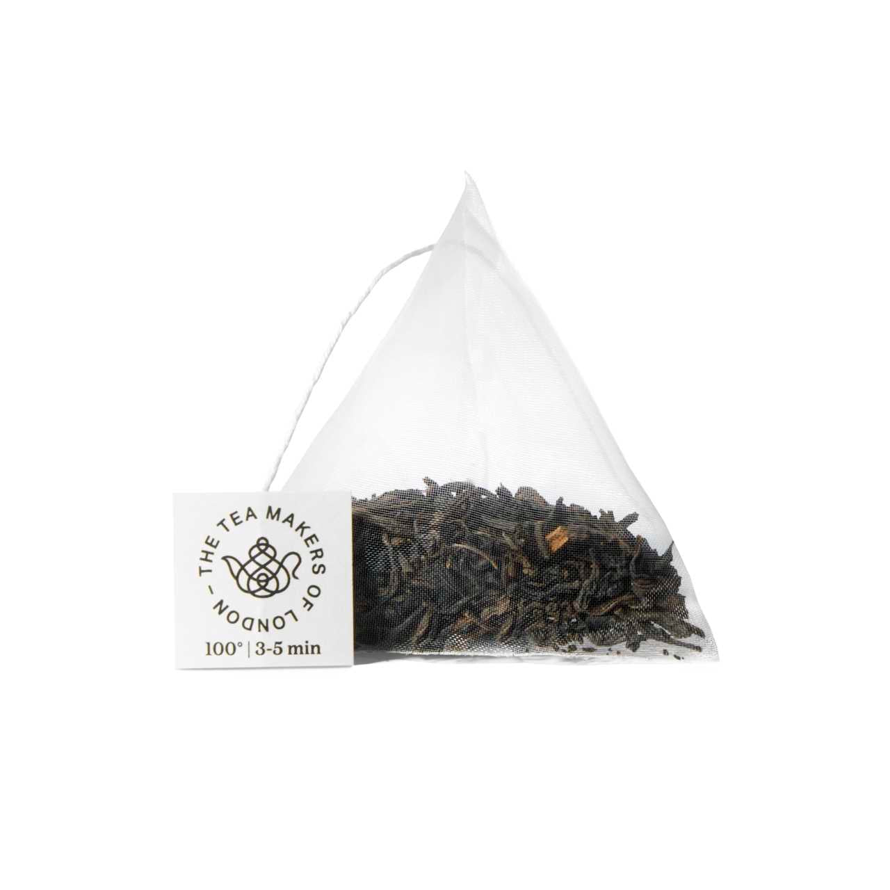 Decaffeinated Ceylon Teabag Closeup