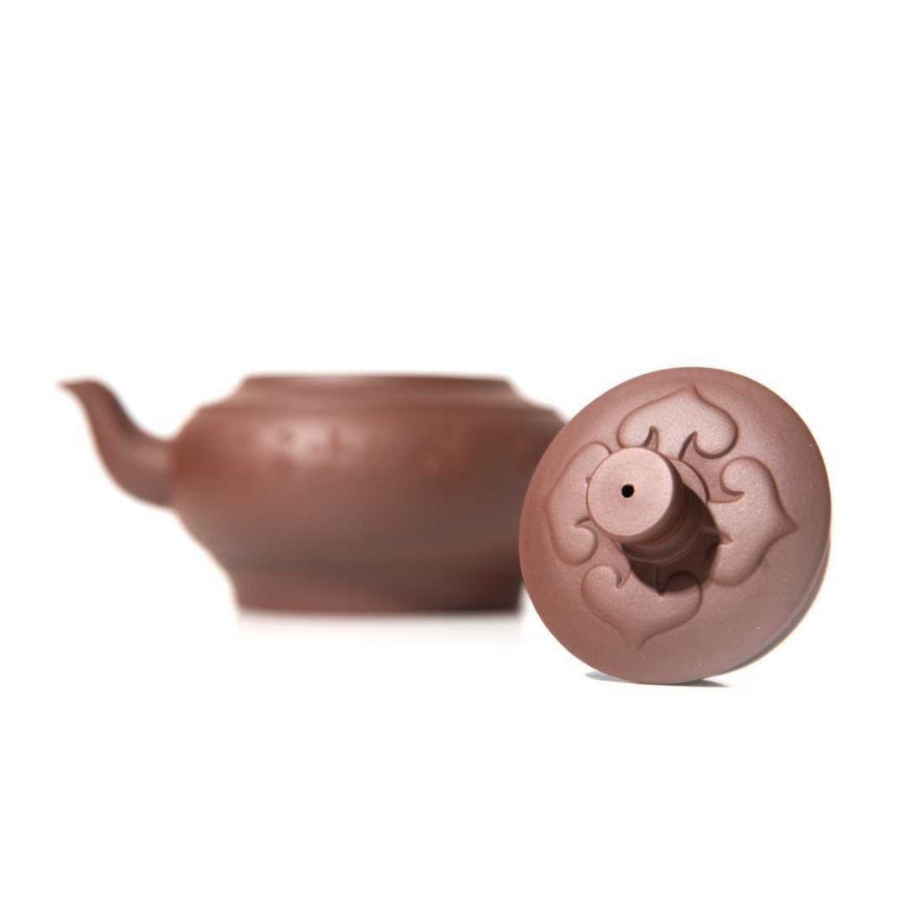 Yixing Teapot top with lid open