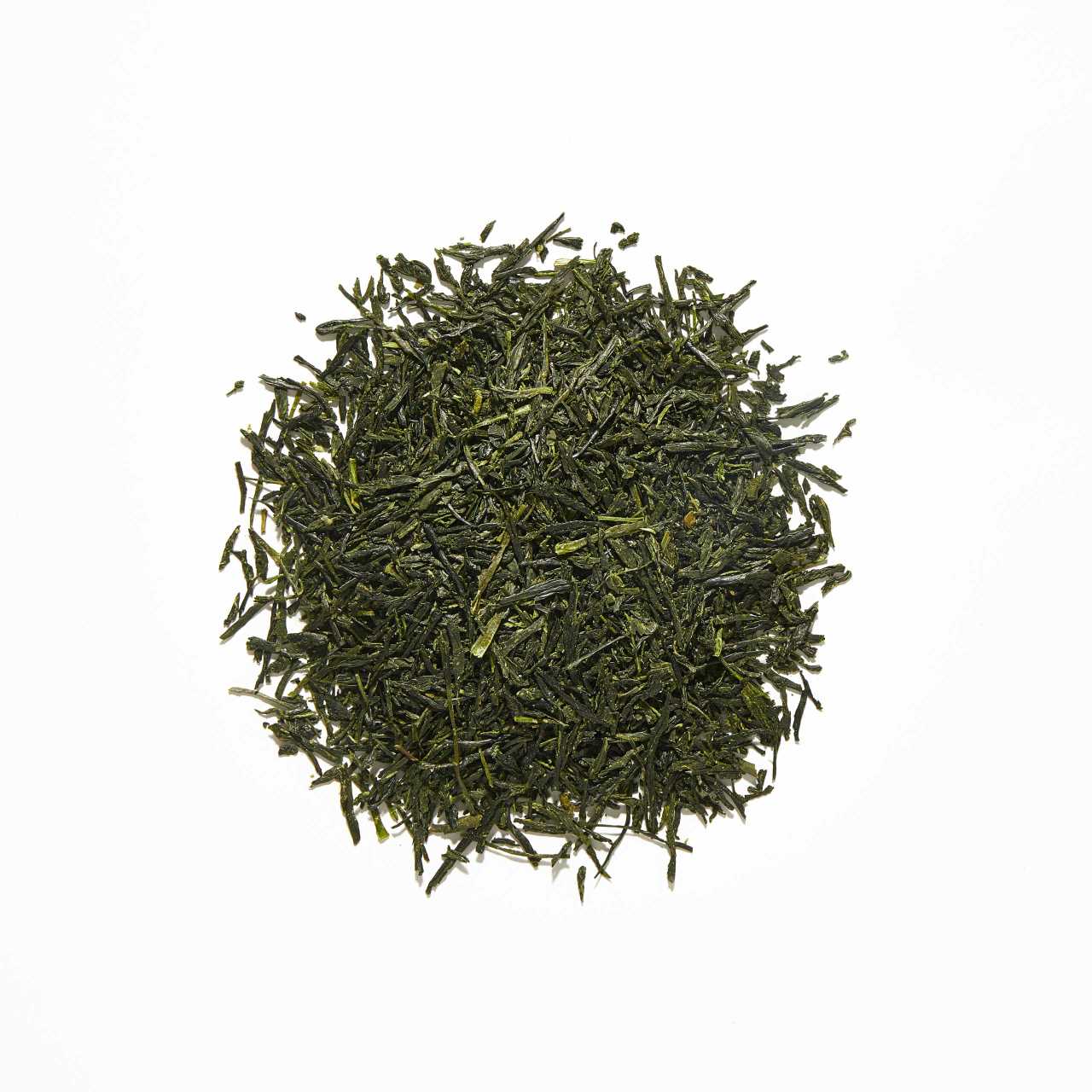 Gyokuro - Loose Leaf tea arranged in a circle