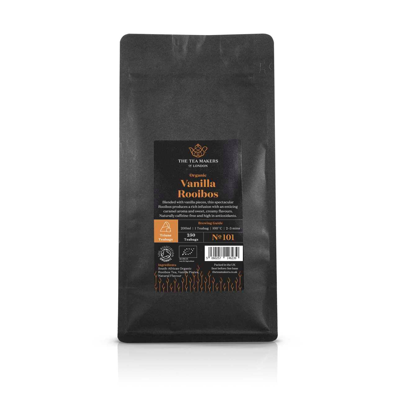 Organic Vanilla Rooibos Teabag 250 Pack