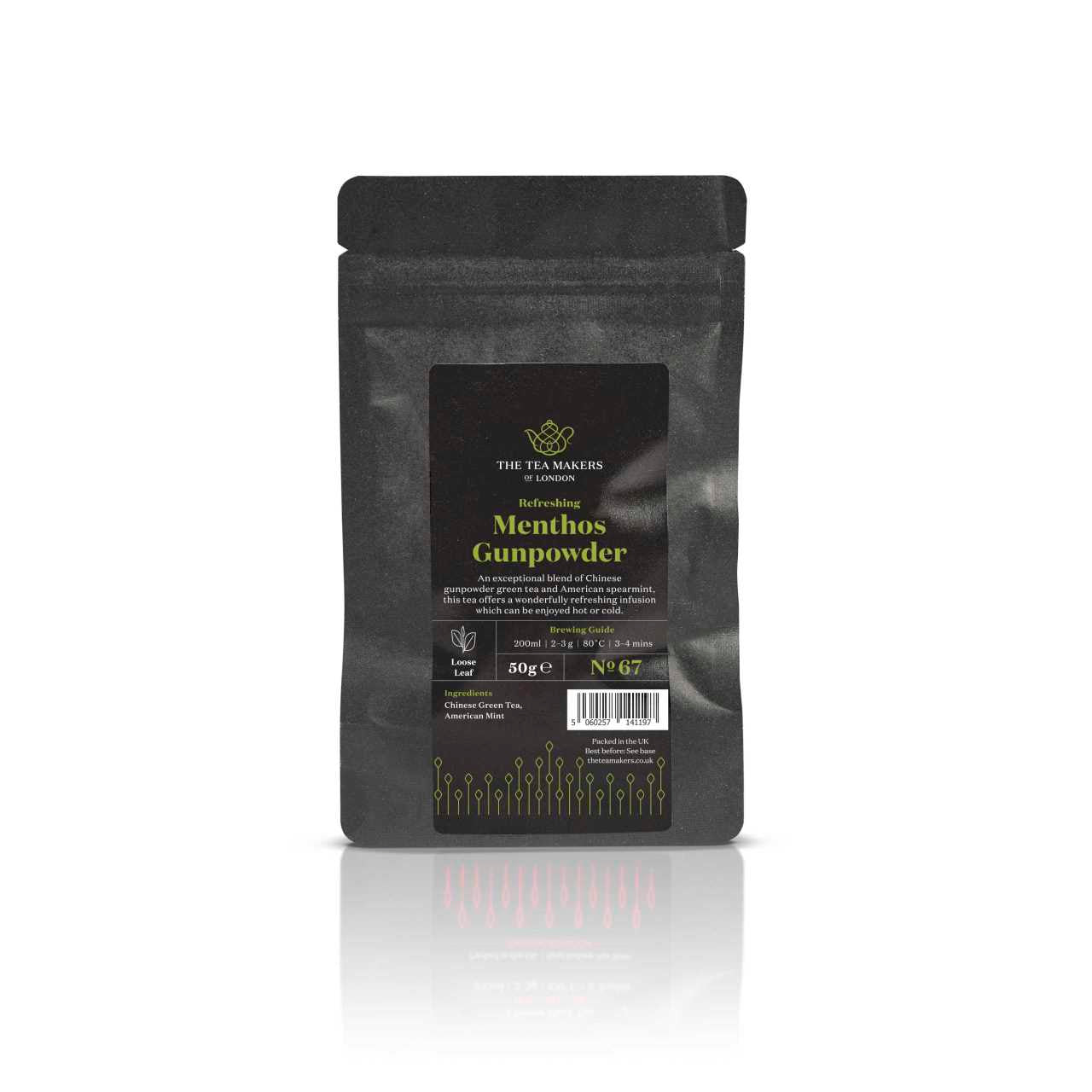 Menthos Gunpowder Loose Leaf Tea 50g Pack