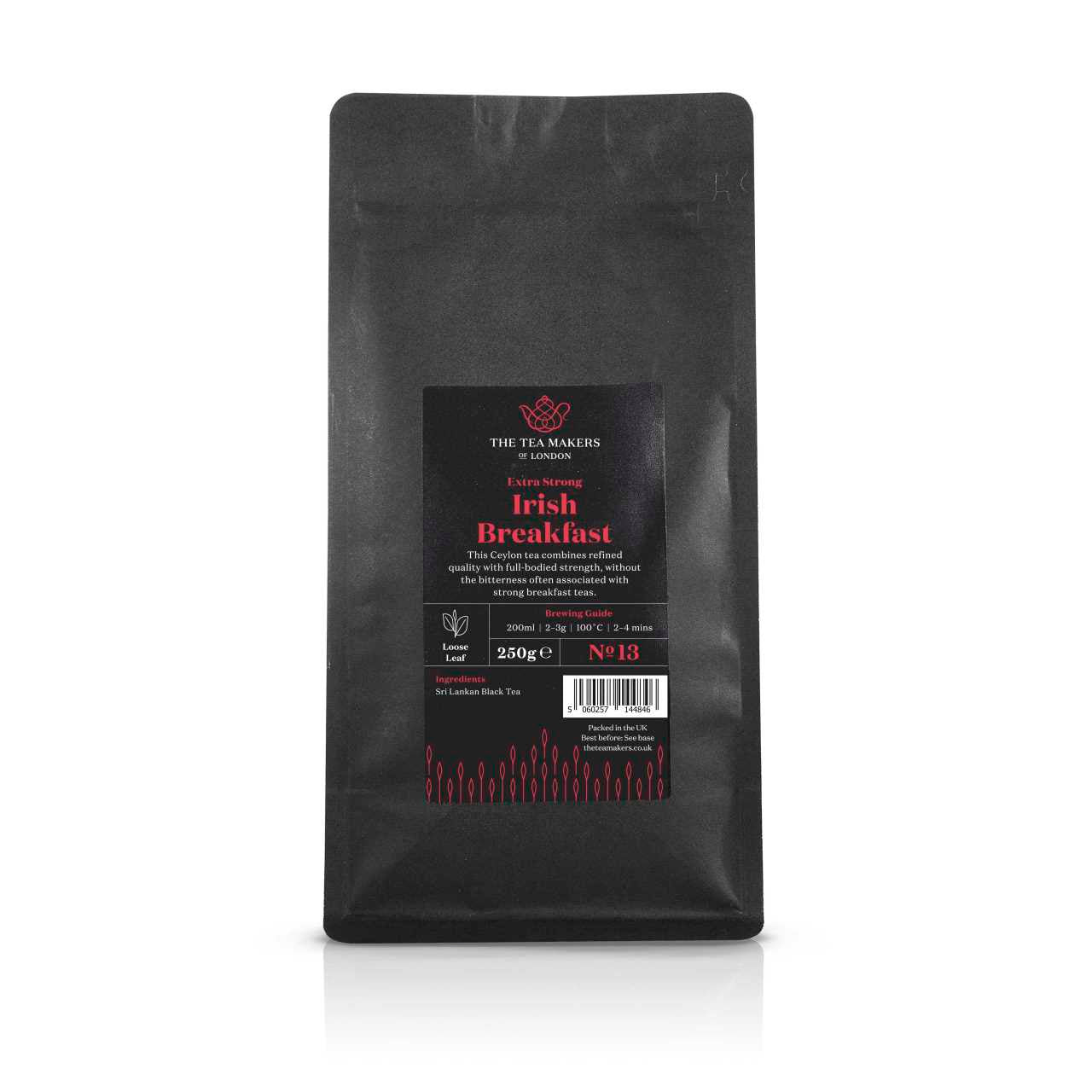 Irish Breakfast Loose Leaf tea 250g Pack