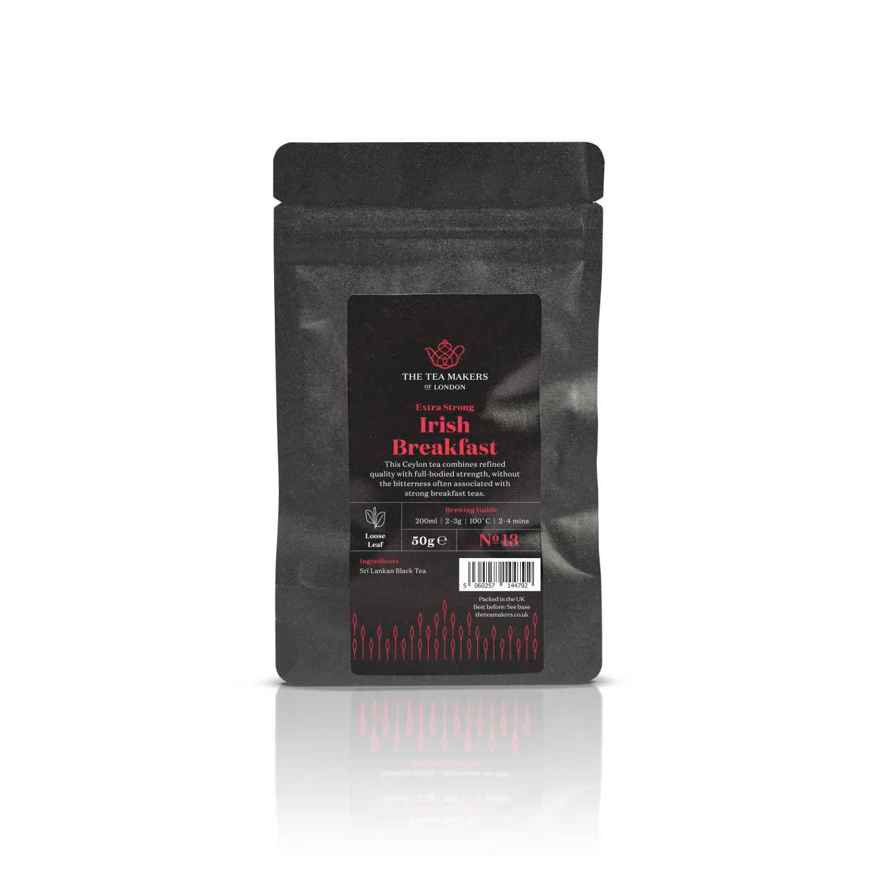 Irish Breakfast Loose Leaf tea 50g Pack