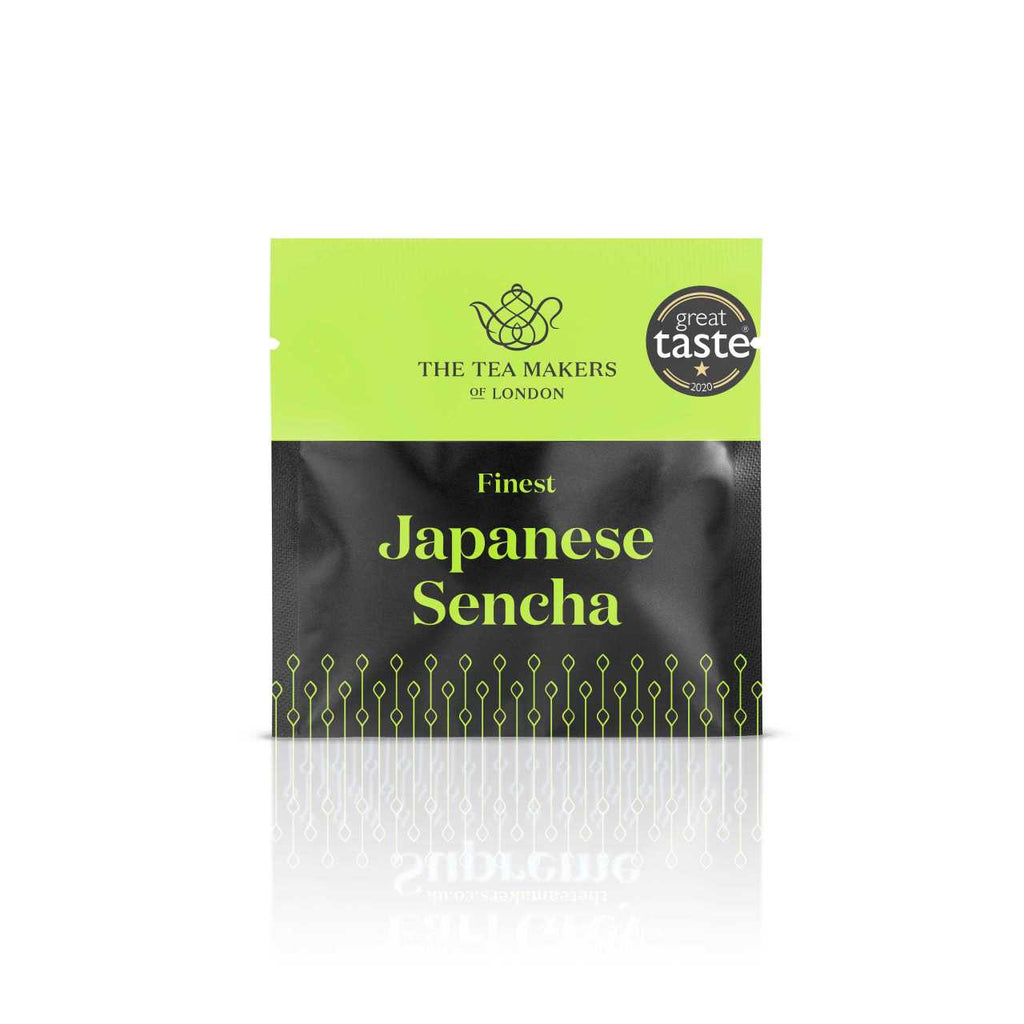 Premium Japanese Sencha Green Tea | Individually Wrapped Teabags