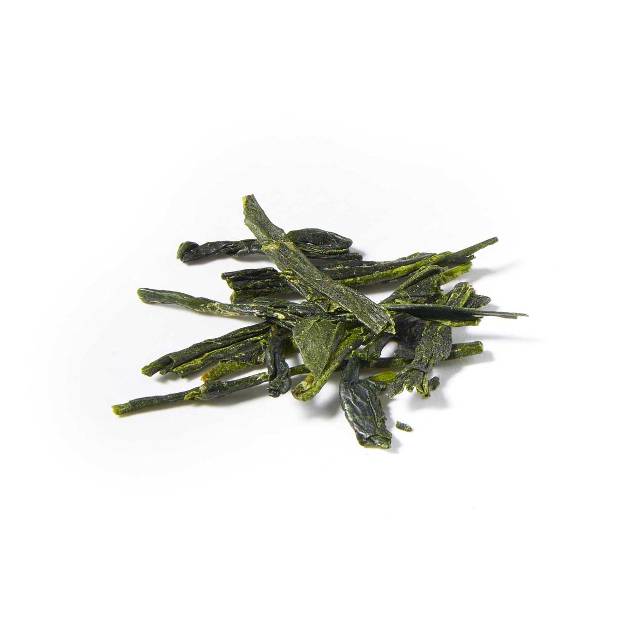 A macro pile of Gyokuro - Loose Leaf tea