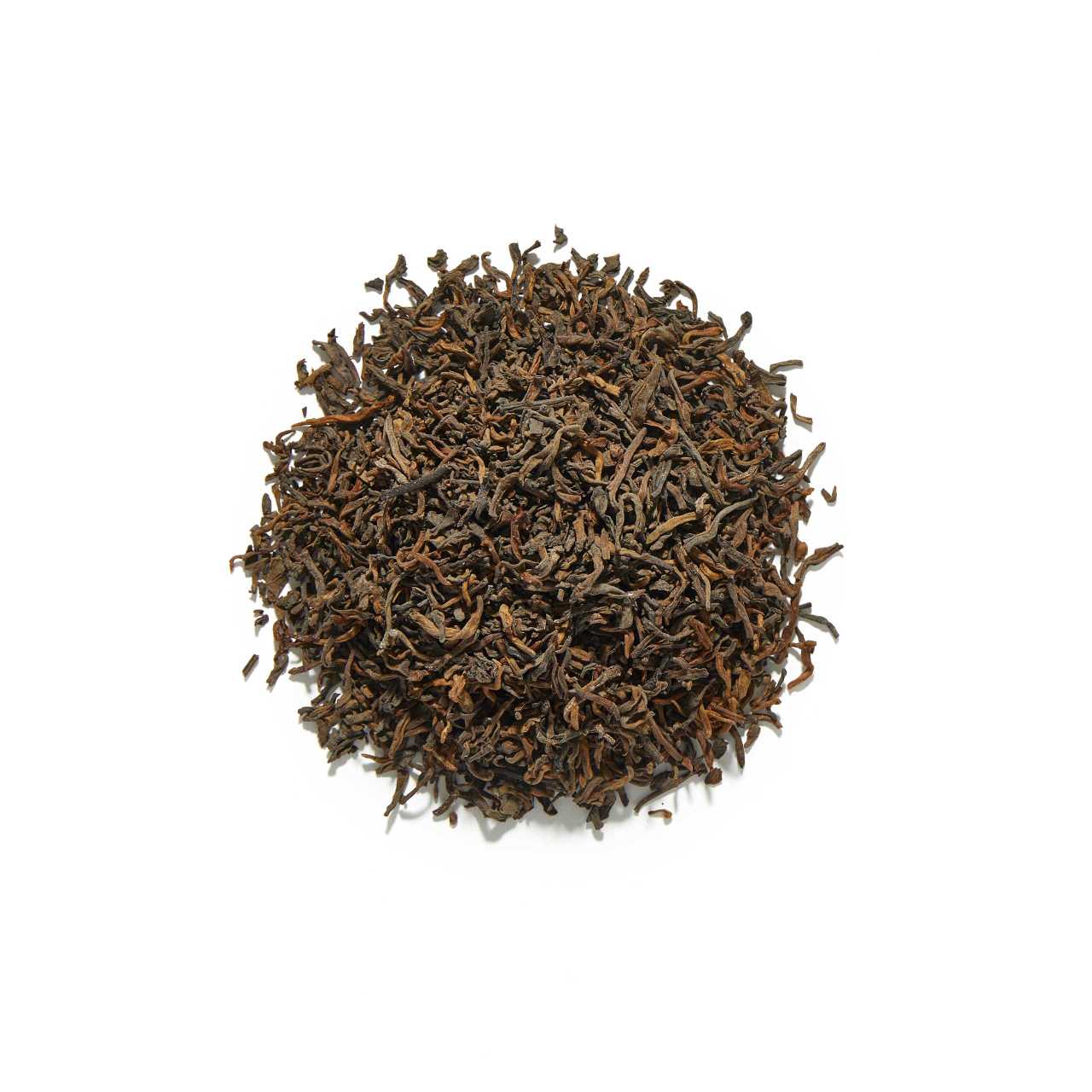 Imperial Aged Puerh Loose Leaf Tea Arranged in a Circle