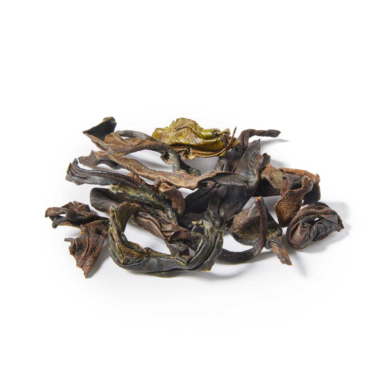 A macro pile of Oriental Beauty Loose Leaf Tea