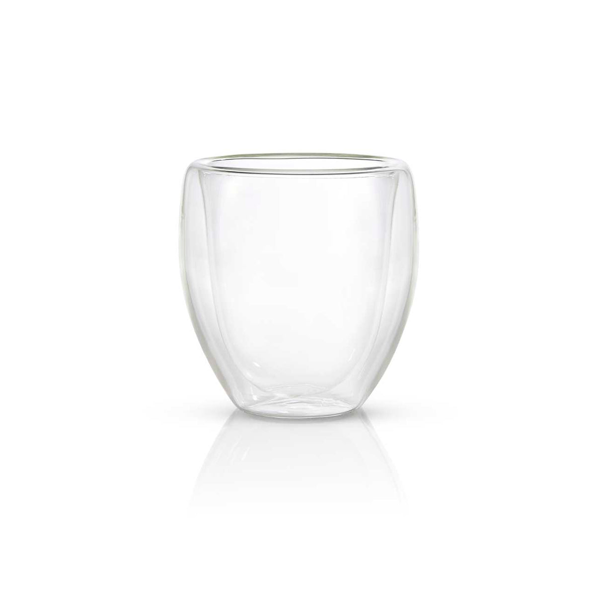 Double Walled Glass Cup 200ml Set of 2 Premium Glass Teaware