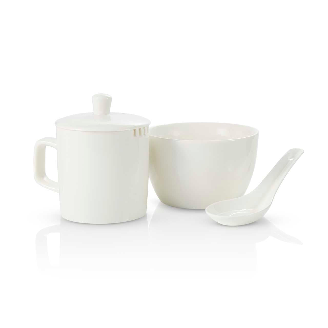 Tea Tasting cup set with cup, bowl and spoon
